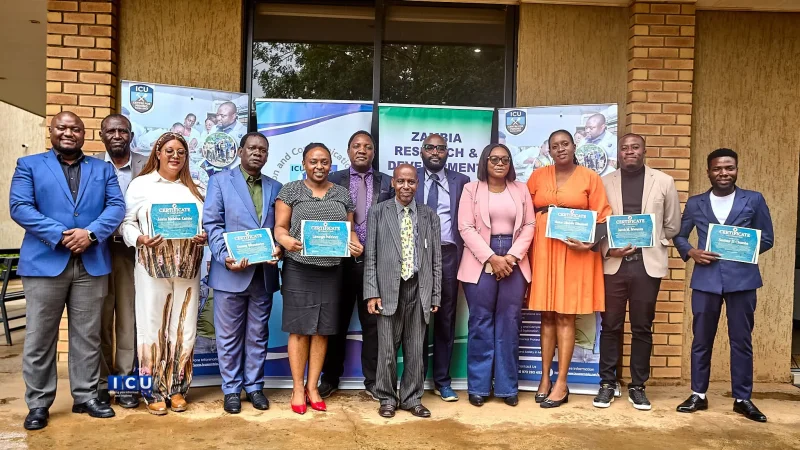 ICU TRAINS AND CERTIFIES ARTISANAL AND SMALL-SCALE MINERS